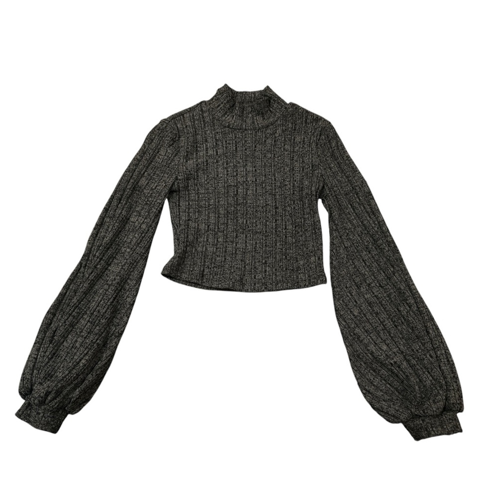 Altar’d State Cropped Balloon Sleeve Sweater – Size Small (Worn Once)